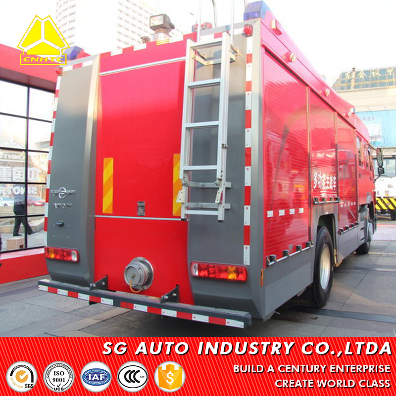 New design hot sale new sale sinotruk fire truck howo