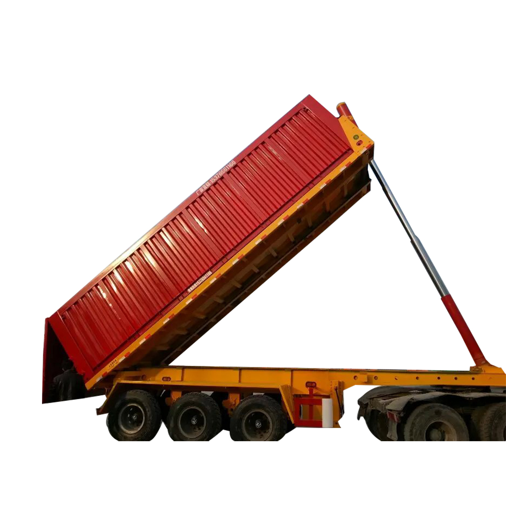 3 Axles Rear tripper truck semi trailer dump tailer for hot sale in Vietnam